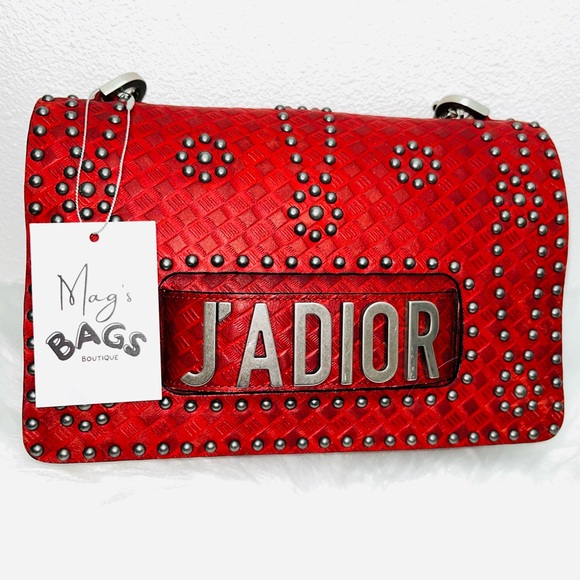 Dior: JADIOR Clutch Studded Shoulder Bag *RARE* - Picture 2 of 16